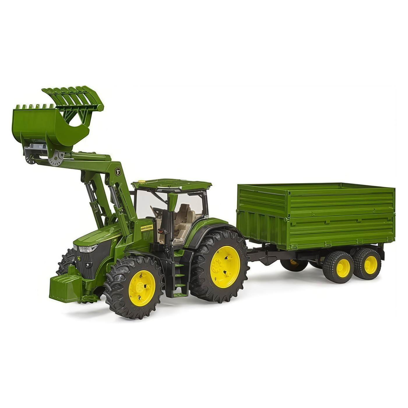 Traktor s prikolicom Bruder John Deere 7R 350 03155