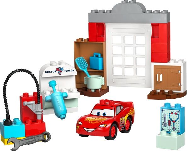 Lego Mcqueenov Posjet Docovoj Garaži 10456