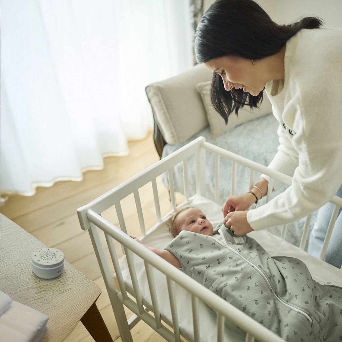 Nuvita 6620 Baby Nursery Bijeli Šum I Noćno Svijetlo