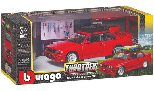 1988 Bmw 3 Series M3 S Košarom Na Krovu 1/24