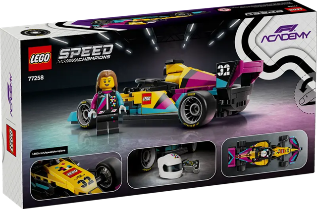 Academy:lego Trkaći Auto 77258 F1