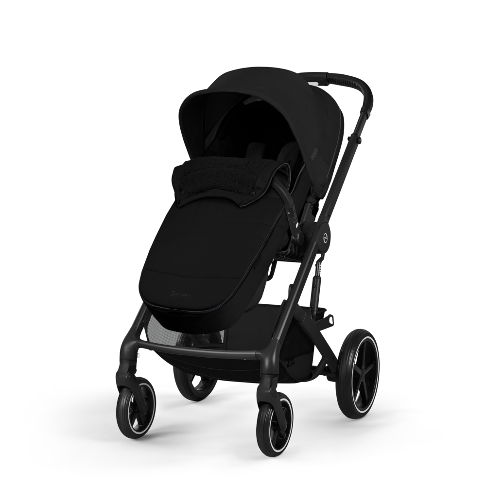 Kolica Cybex Balios S Lux 2u1 Moon Black 2026 (sklopiva košara)