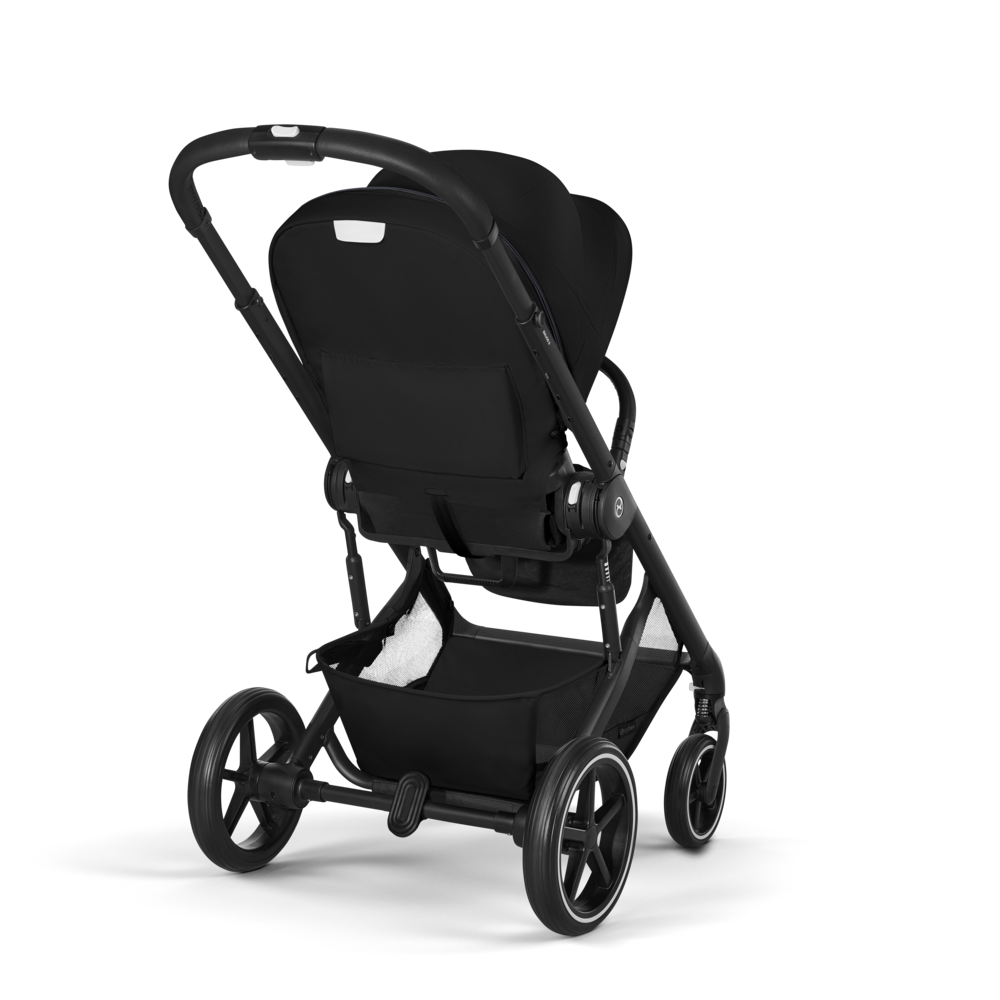 Kolica Cybex Balios S Lux 2u1 Moon Black 2026 (sklopiva košara)