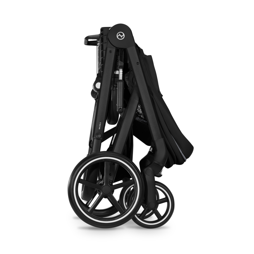 Kolica Cybex Balios S Lux 2u1 Moon Black 2026 (sklopiva košara)