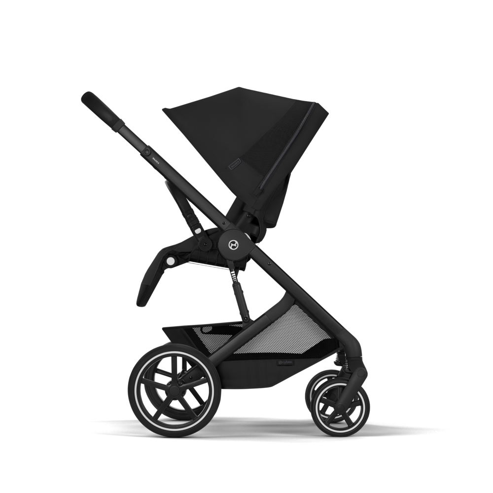 Kolica Cybex Balios S Lux 2u1 Moon Black 2026 (sklopiva košara)