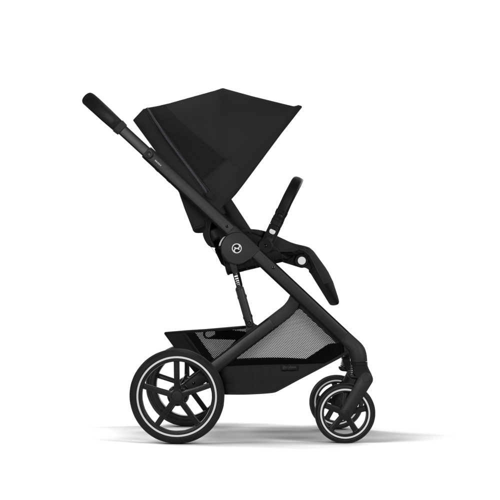 Kolica Cybex Balios S Lux 2u1 Moon Black 2026 (sklopiva košara)