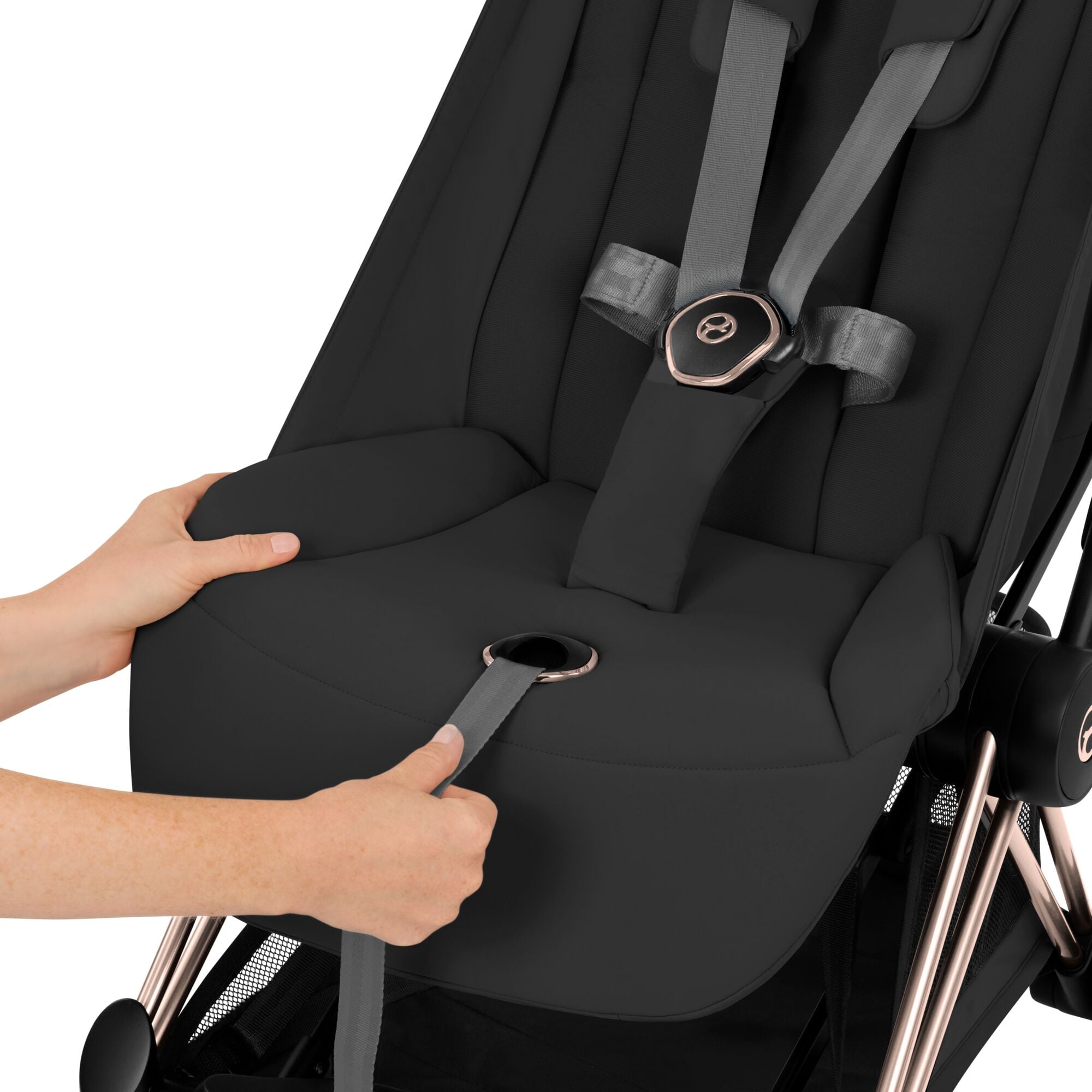 Cybex 2u1 Coya Kolica + Sklopiva Košara Sepia Black