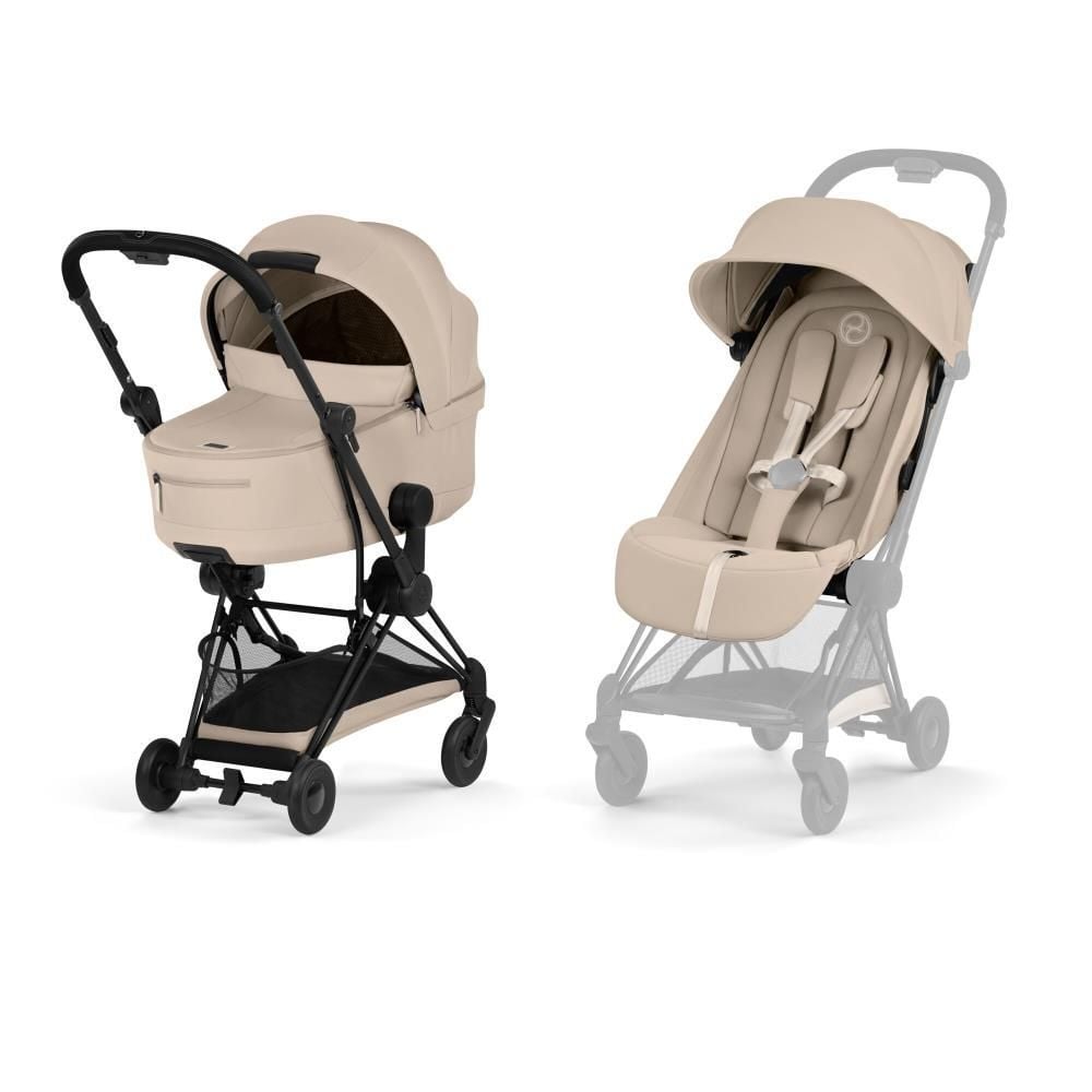 Cybex Coya Kolica+sklopiva Košara Cozy Beige