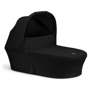 Cybex Melio Cot Magic Black Ravna Košara - Image 1