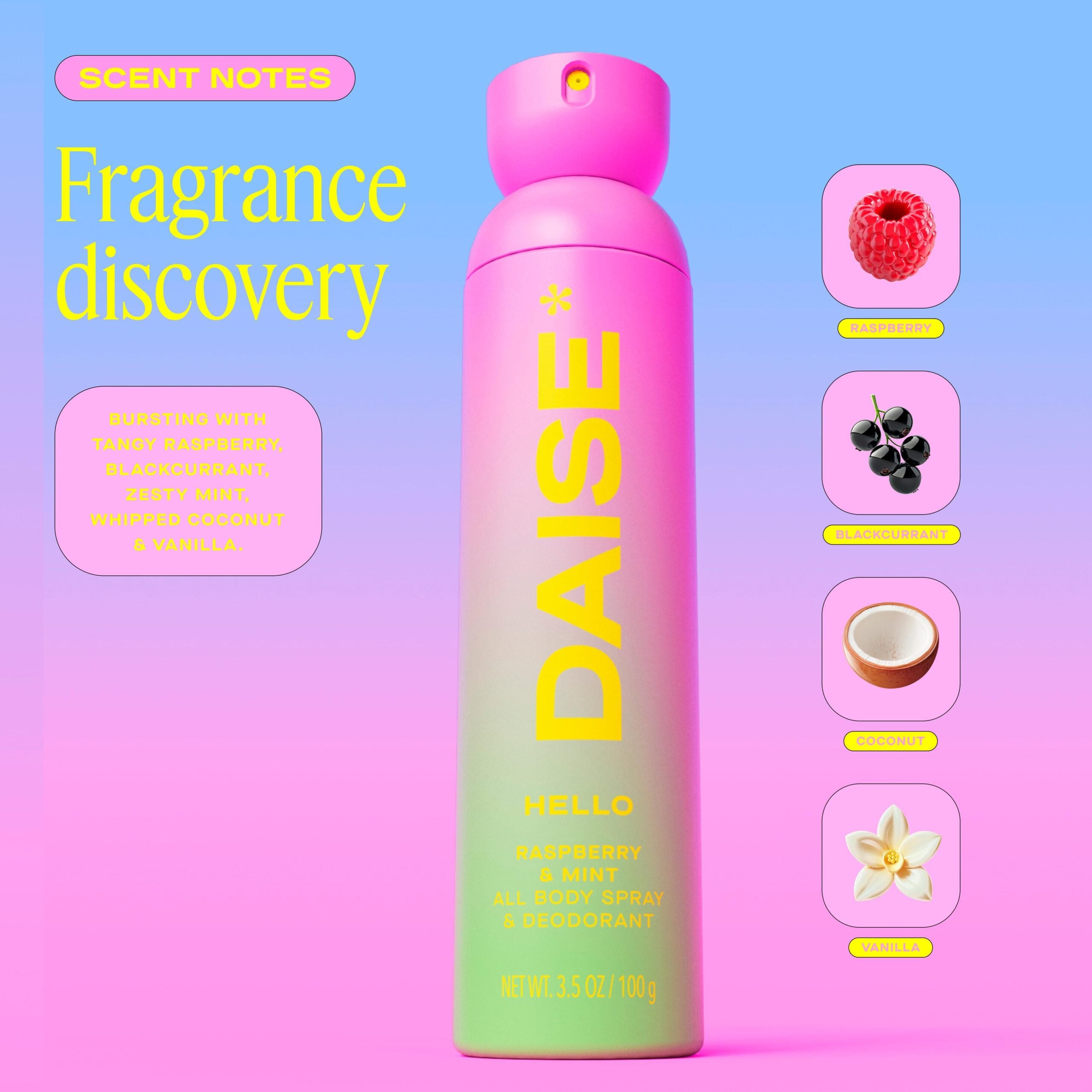 Dse: Daise Dezedorans Sprej Za Tijelo - Hello 120ml
