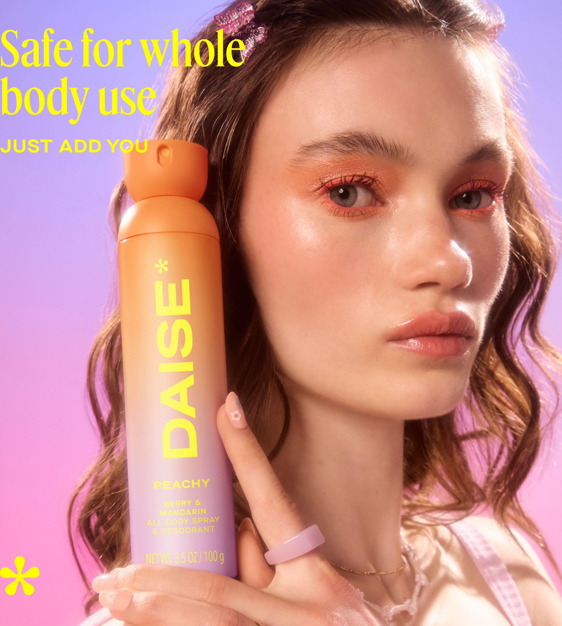 Dse:daise Dezedorans Sprej Za Tijelo - Peachy 120ml