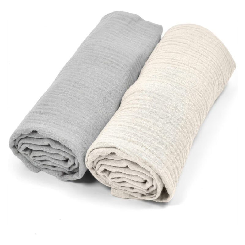 Klups Muslin Pelene Cc3 Siva 2kom - Image 1