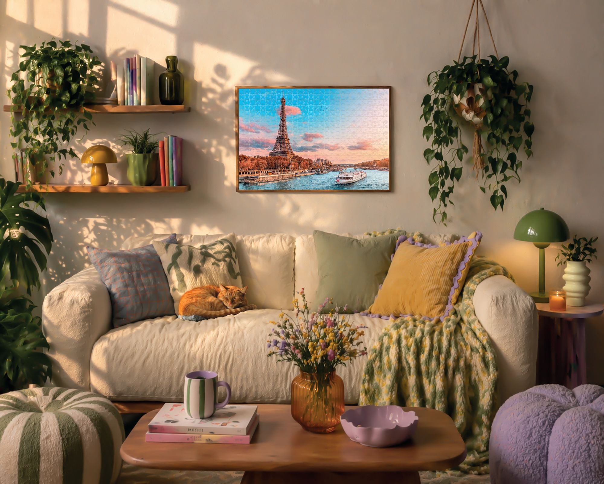 Lis:puzzle Za Odrasle + Poster Paris 1000