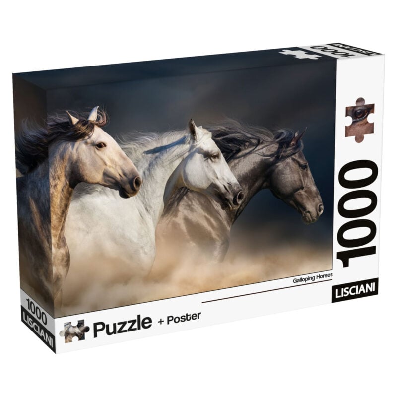 Lis:puzzle Za Odrasle +poster Horses 1000 - Image 1