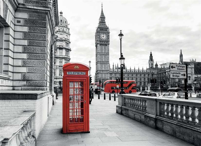 Lis:puzzle Za Odrasle +poster London 1000