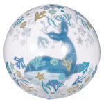 Little Dutch Lopta Za Plažu 3d Ocean Dreams Blue 35cm 2012398 - Image 1