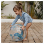 Little Dutch Lopta Za Plažu 3d Ocean Dreams Blue 35cm 2012398 - Image 7