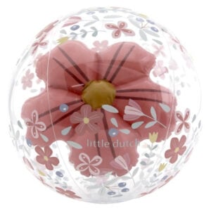 Little Dutch Lopta Za Plažu 3d Pink Flowers 35cm 2014448 - Image 1