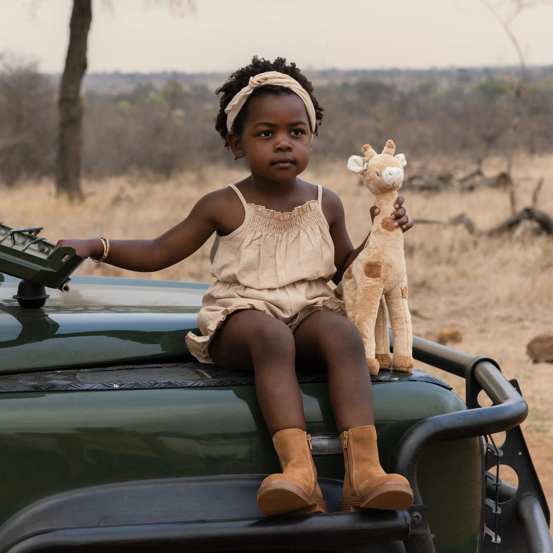 Little Dutch Plišana Igračka Žirafa Safari Friends Ld8354