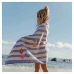 Little Dutch Ručnik Za Plažu Dreamy Purple Stripe Cl26039116 - Image 5