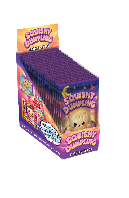 Sqd:squishy Dumpling Trading Card Paketić Kartica