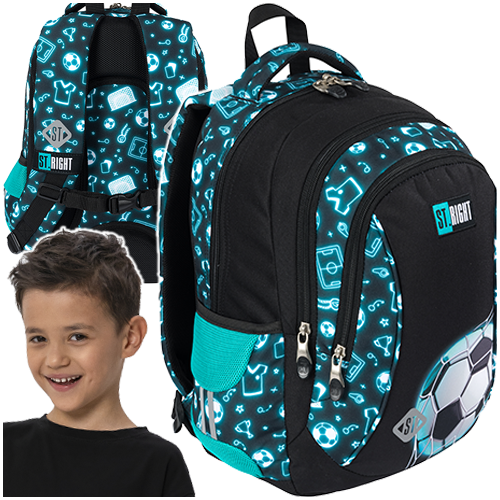 Torba Školska Neon Football Maje Bp26