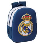 Školski ruksak Real Madrid 3D 27 x 33 x 10 cm - Image 1