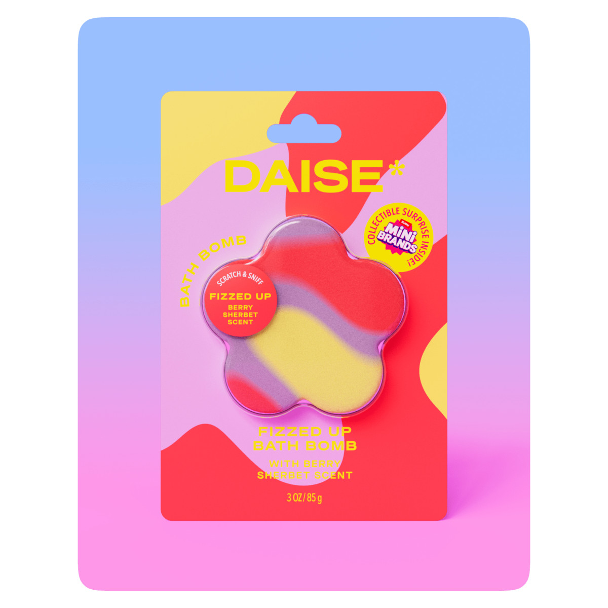 Šumeća kupka Daise Fizzed Up Berry Sherbert 85g