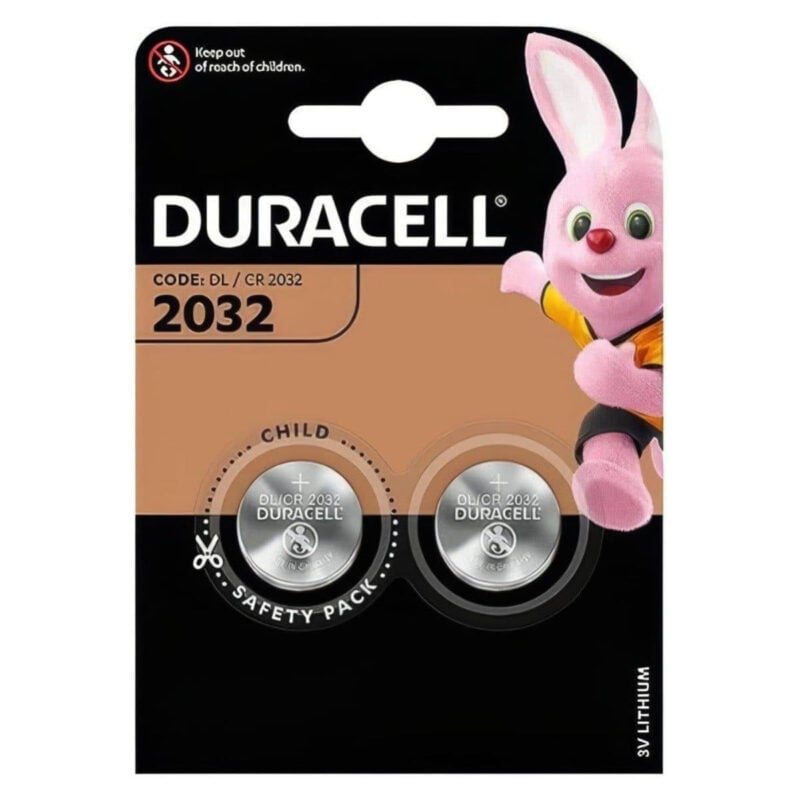 Baterije Duracell CR2032 / DL2032 Litijske 2 kom - Image 1