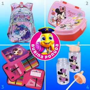 Bubina ponuda: Minnie školski set