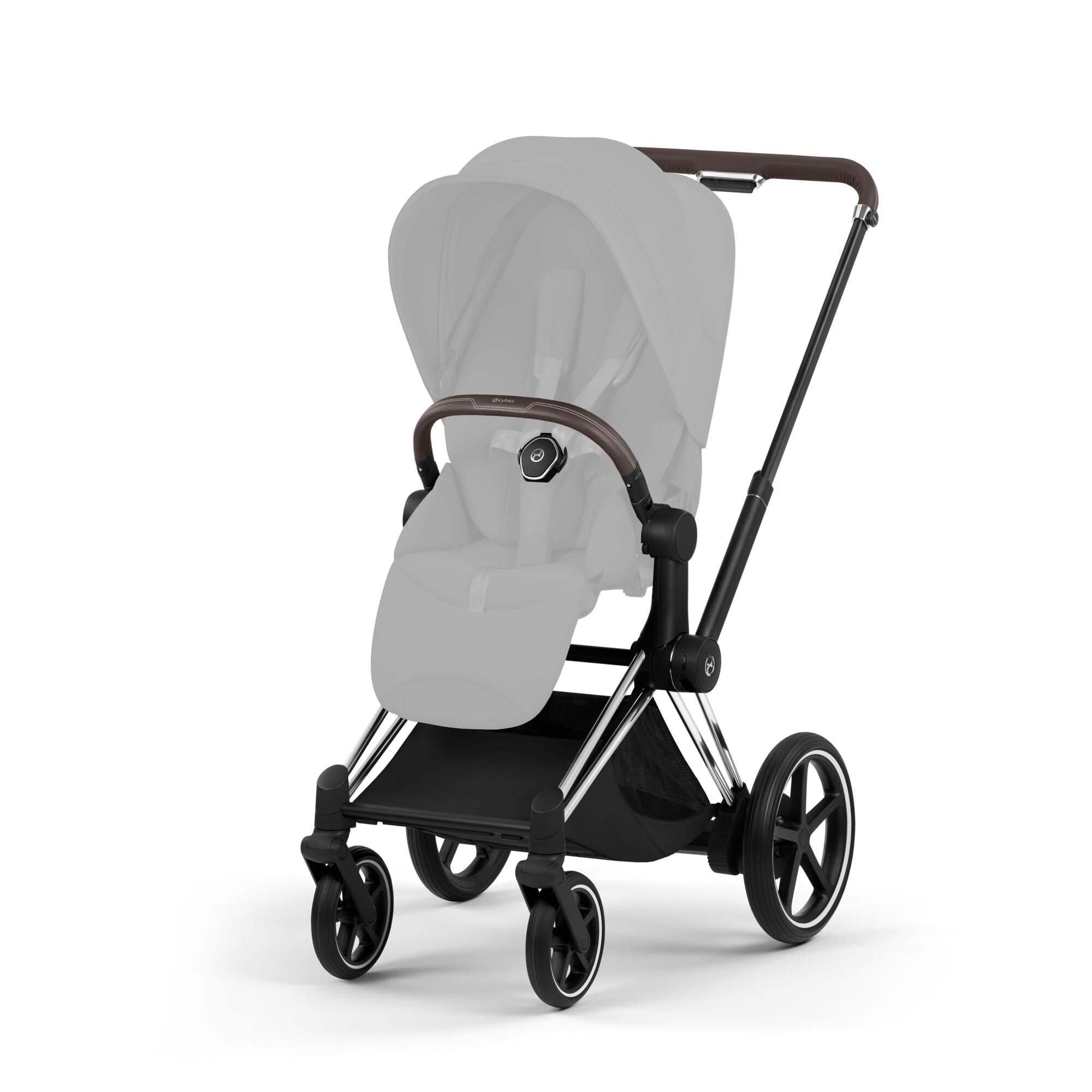 Cybex Epriam Frame & Seat Rba Chrome Brown