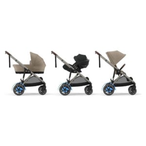 Dječja kolica Cybex e-Gazelle s TPE Almond Beige - Image 1