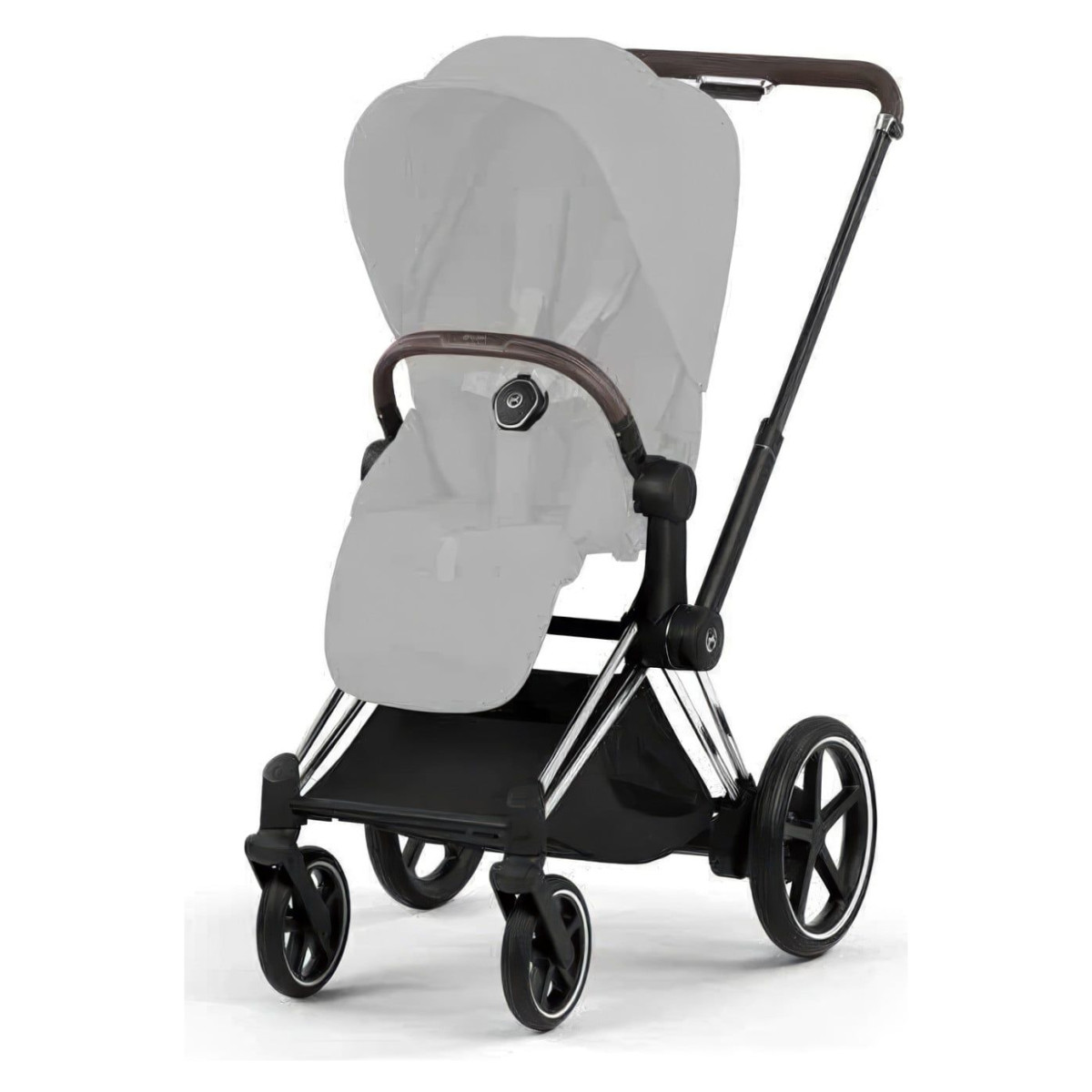 Dječja kolica Cybex e-Priam Style Chrome Brown - Image 3