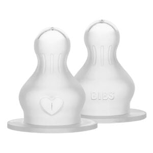Duda BIBS Bottle Nipple Pound fast flow 2 kom - Image 1