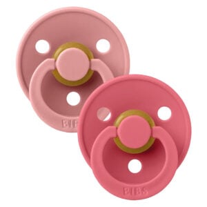 Duda BIBS dusty pink & coral size 1 - Image 1