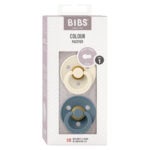 Duda BIBS ivory & petrol 0+mj - Image 2