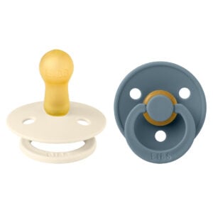 Duda BIBS ivory & petrol 6+mj - Image 1