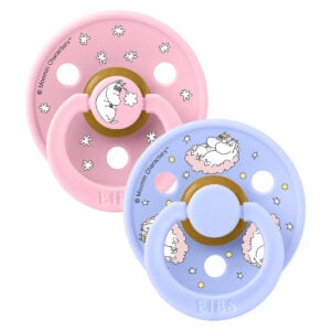 Duda BIBS x Moomin Dreaming Baby Pink veličina 1 - Image 1