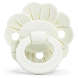 Duda Elodie Binky Bloom Silicone Vanilla White - Image 1