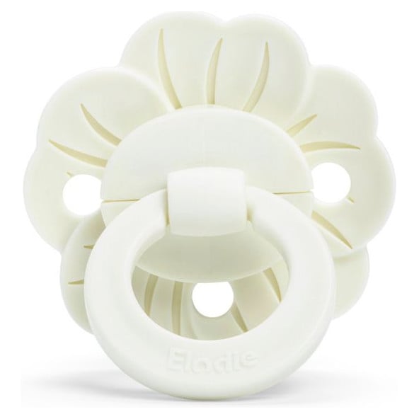 Duda Elodie Binky Bloom Silicone Vanilla White