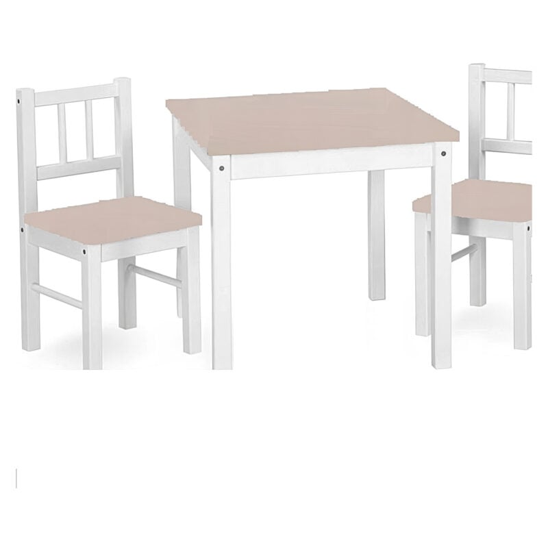 Klups Joy Stol+ 2 Stolice Bež - Image 1