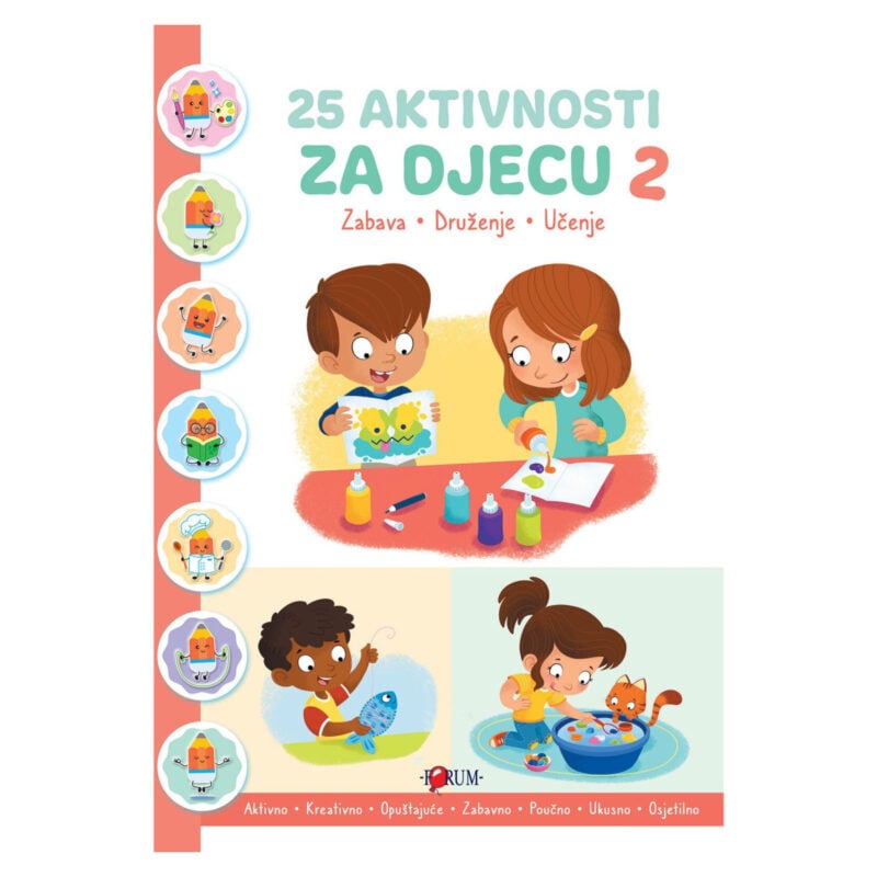 Knjiga Forum 25 aktivnosti za djecu 2 - Image 1