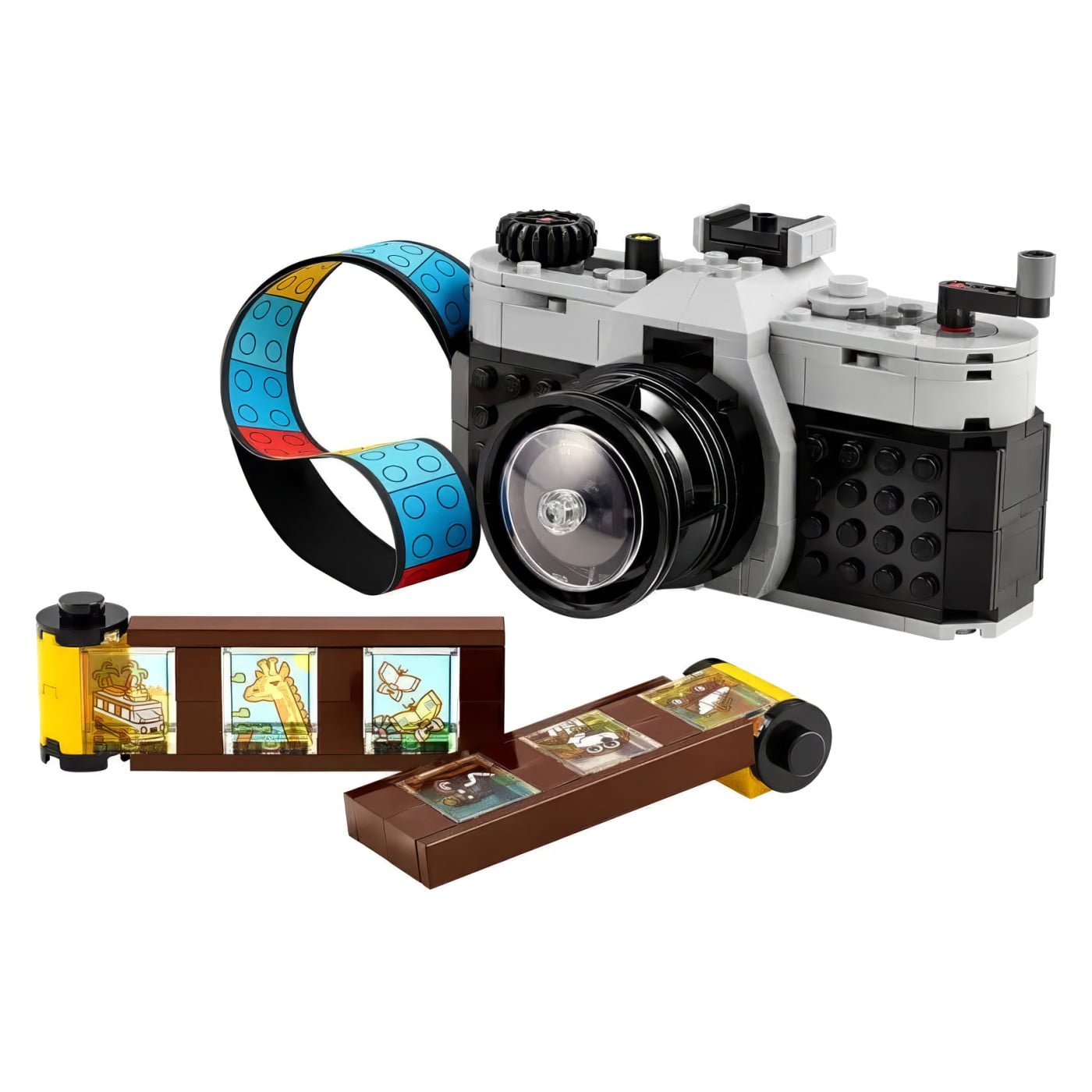 Kocke Lego retro kamera