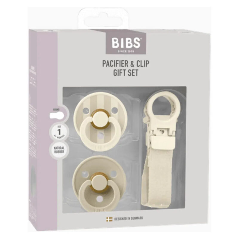 Poklon set BIBS Colour duda i vezice Ivory veličina 1 7500140 - Image 1