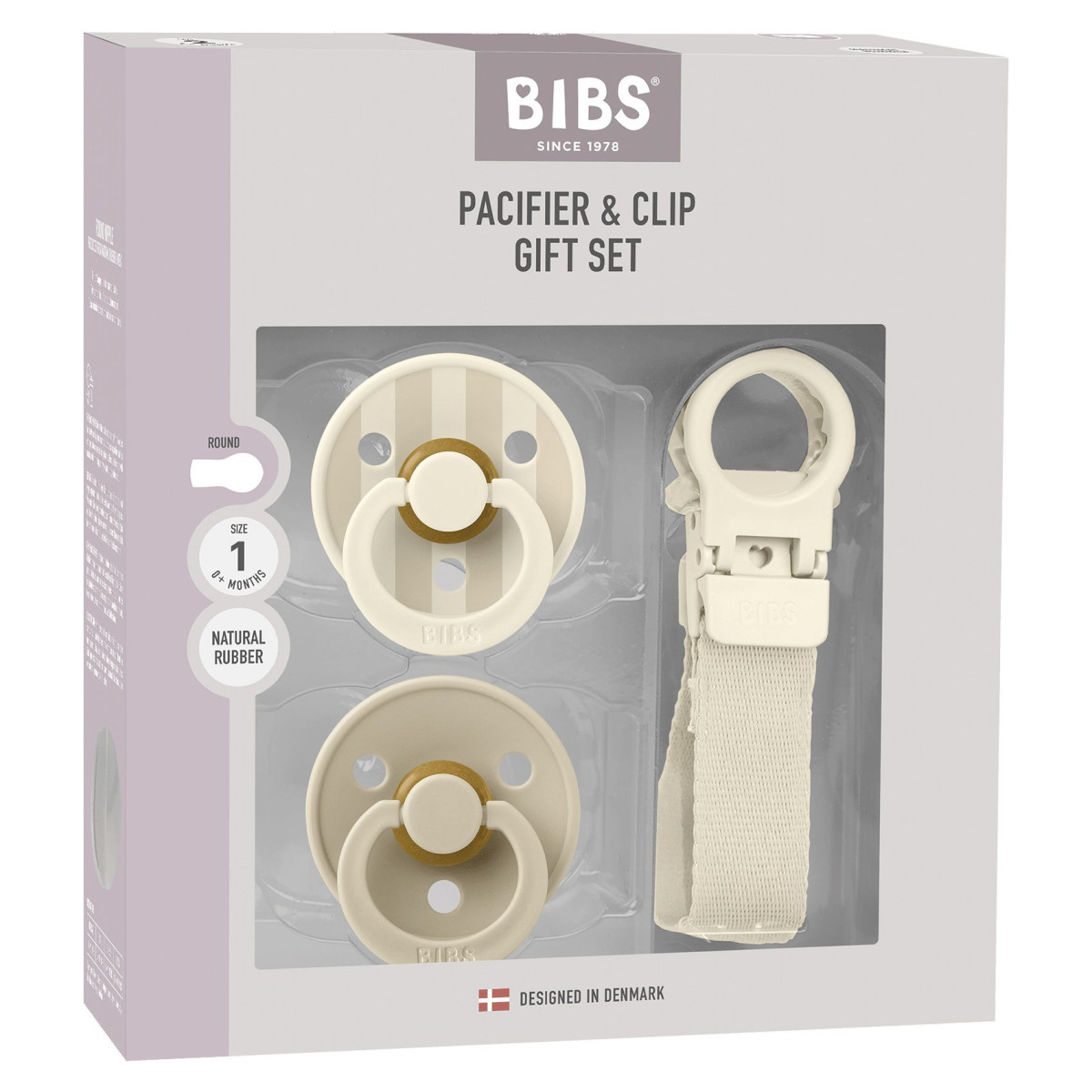 Poklon set BIBS Colour duda i vezice Ivory veličina 1 7500140