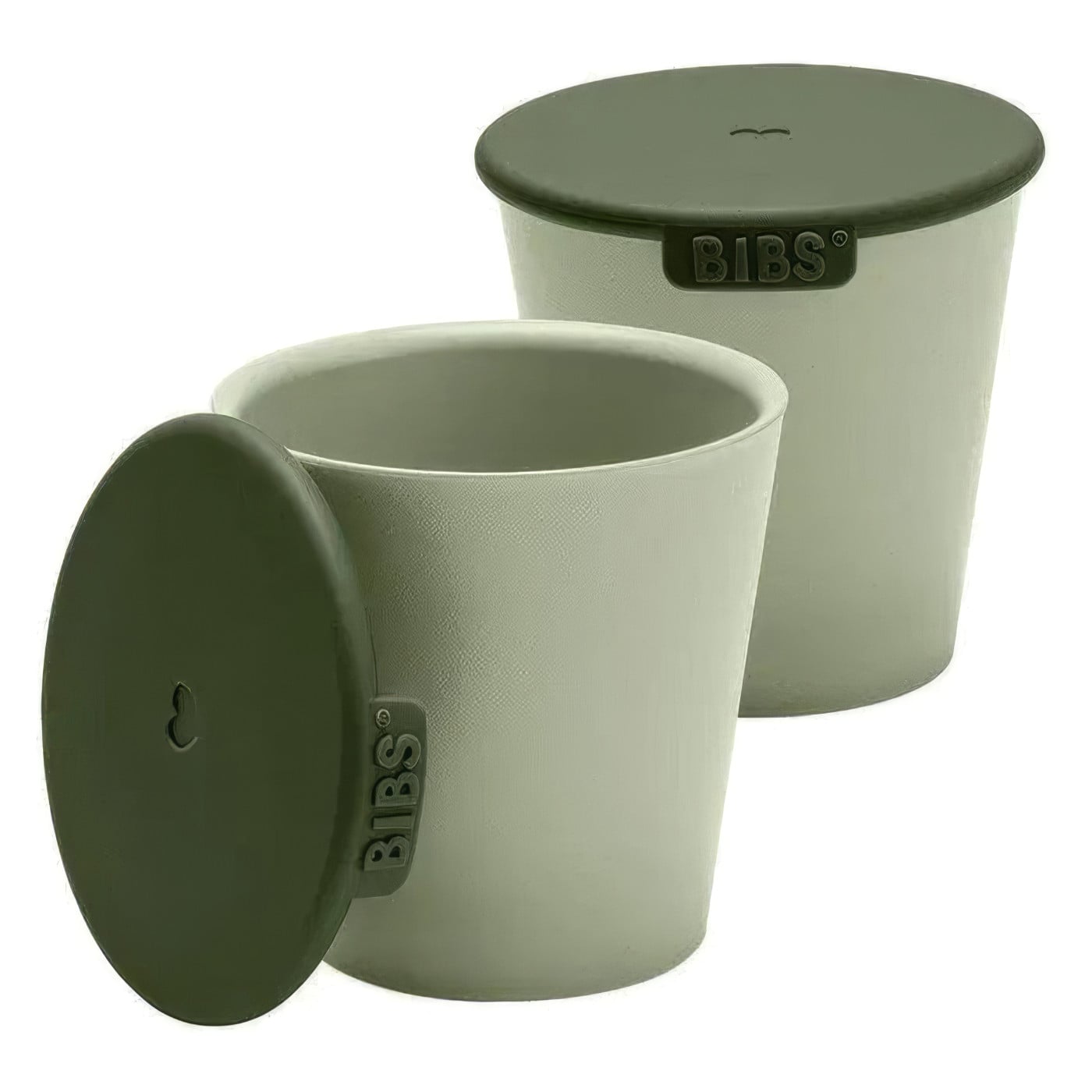 Set BIBS Cup set sage