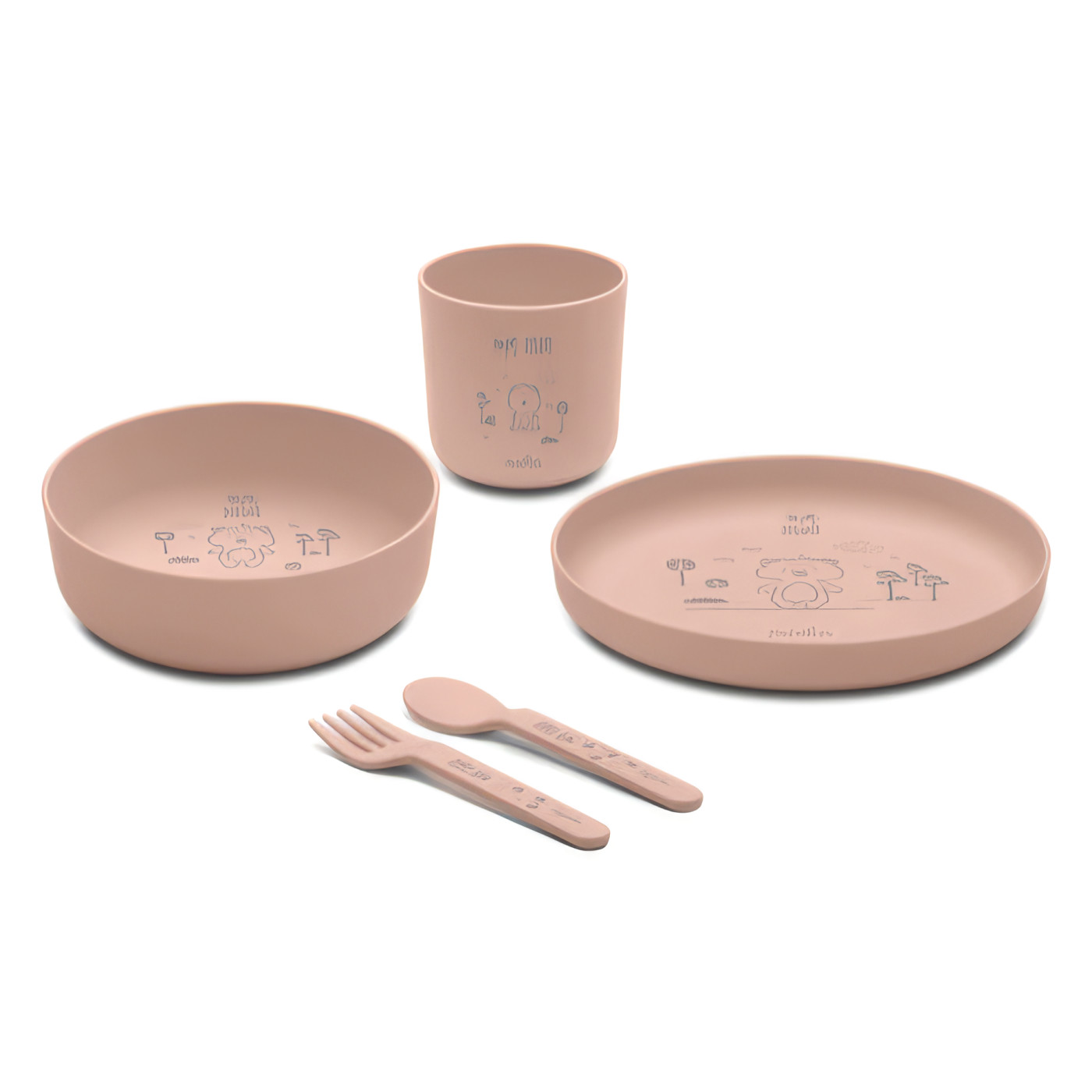 Set Nuvita English Rose za jelo