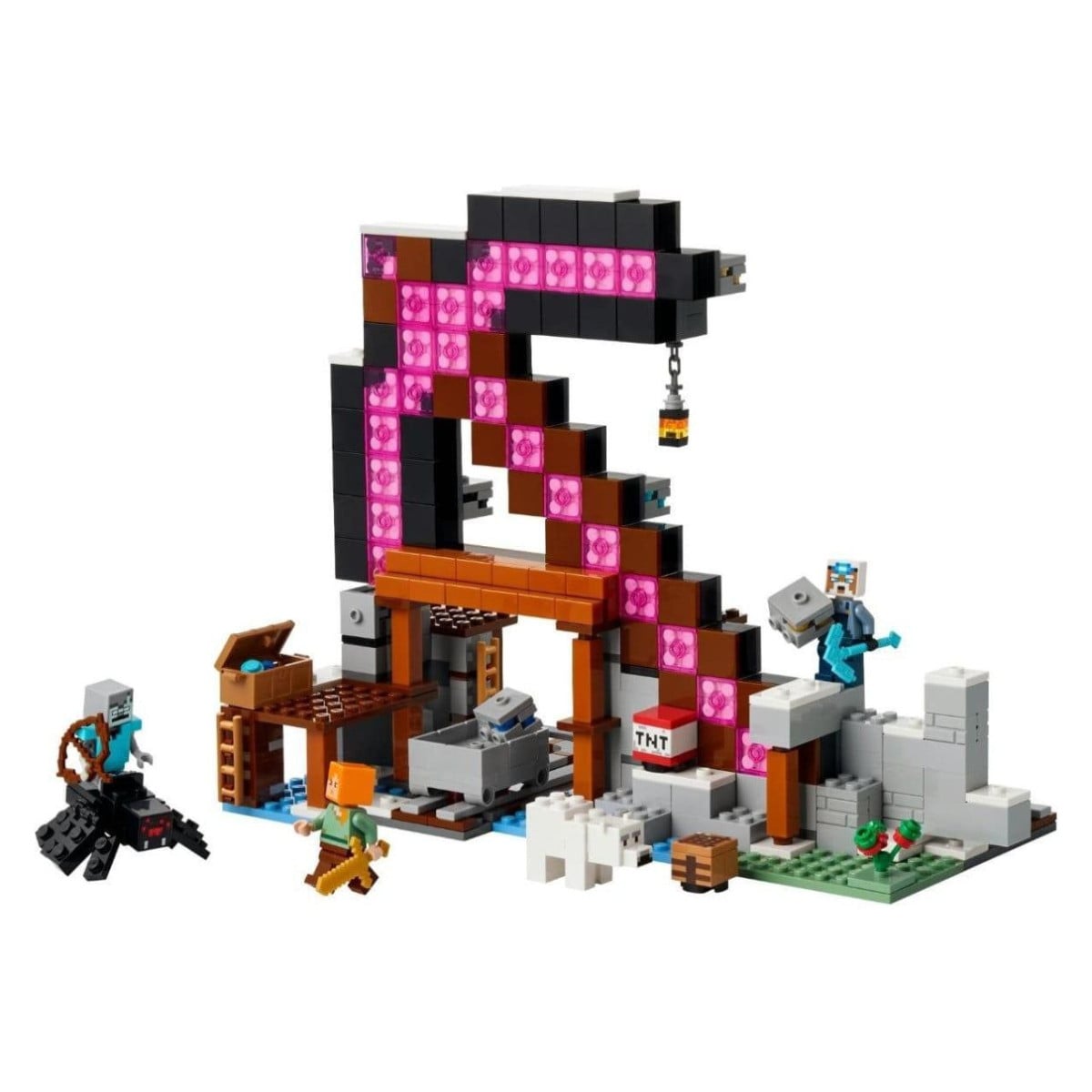 Set za slaganje LEGO Minecraft Rudnik Trnokopa 21277