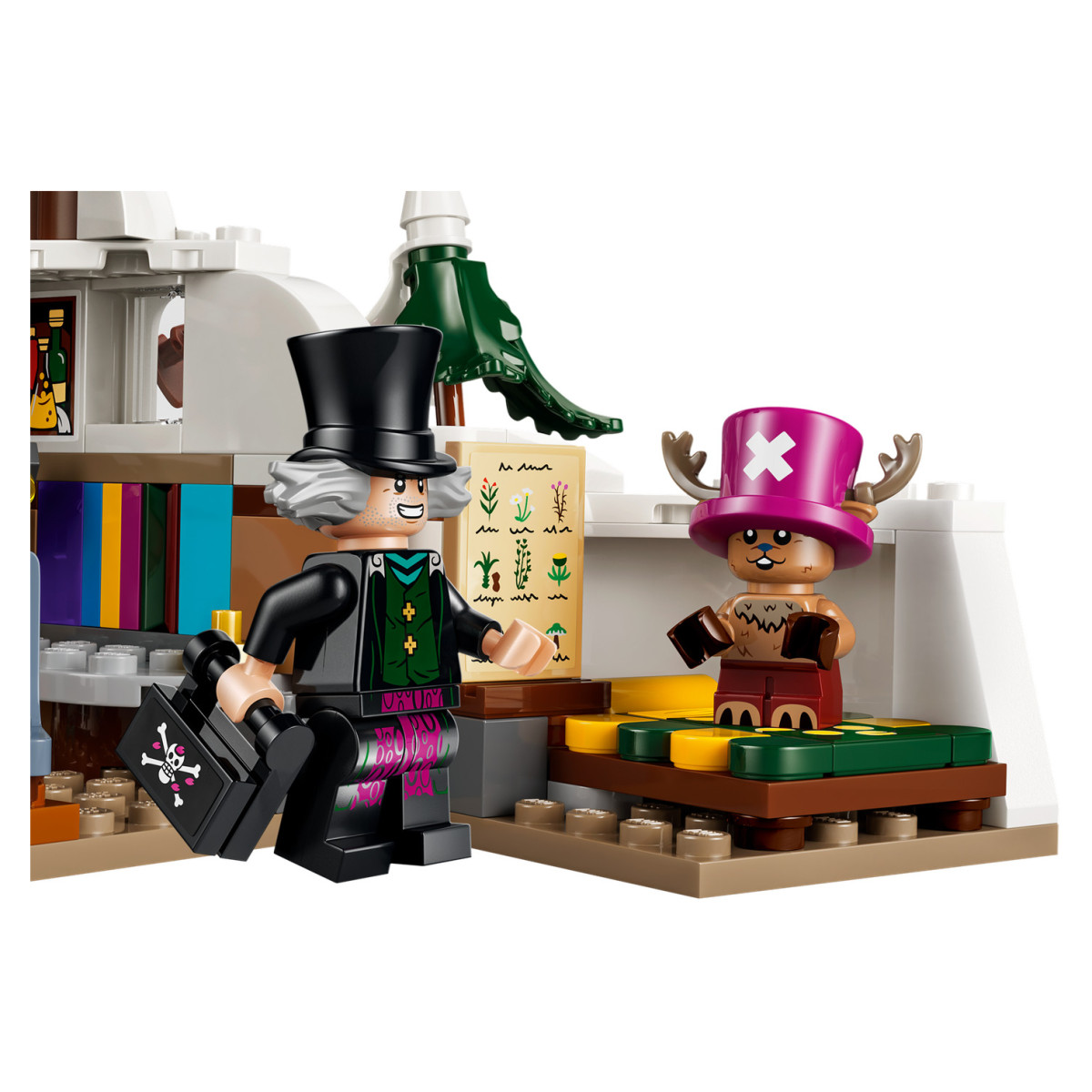 Set za slaganje LEGO ONE PIECE skrovište Dr. Hiriluka 75641