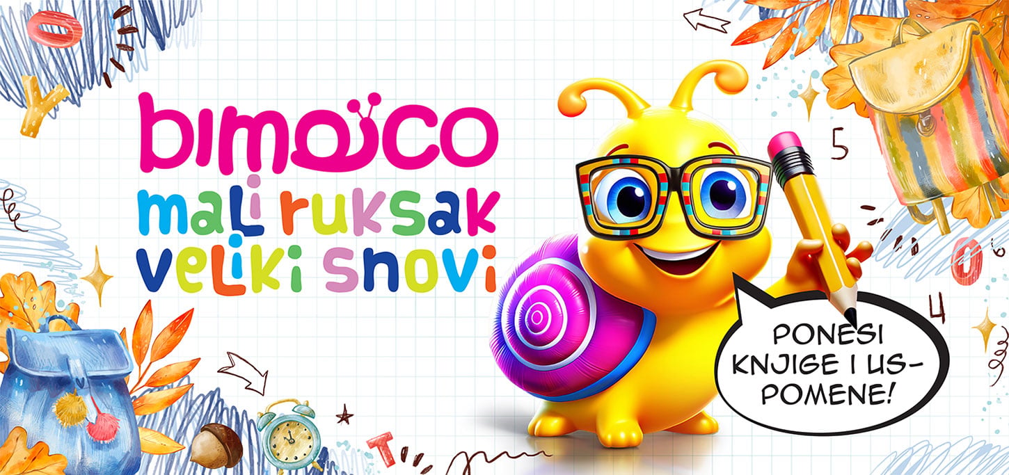 Bimaco Mali ruksak, veliki snovi
